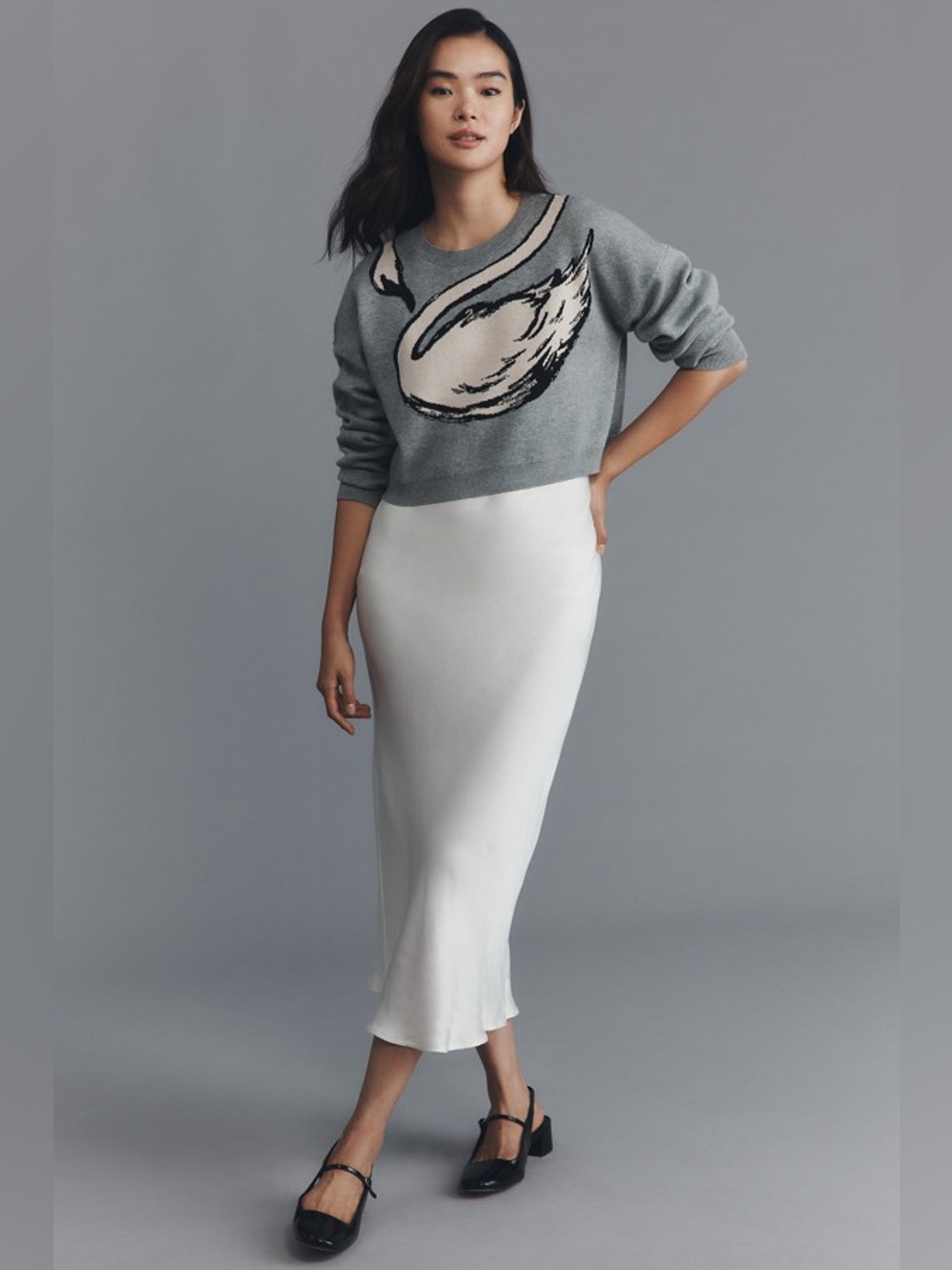 Anthropologie The Gemini Twofer Sweater Dress Size M